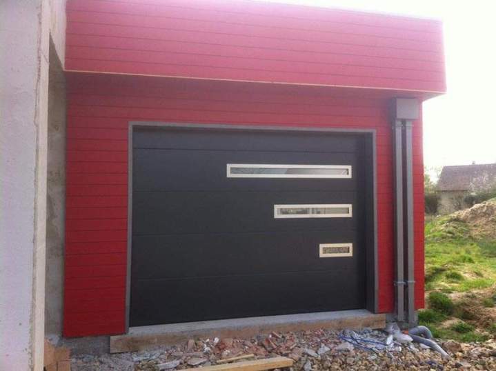 Porte de garage sectionnelle sur mesure La Ferté-en-Ouche